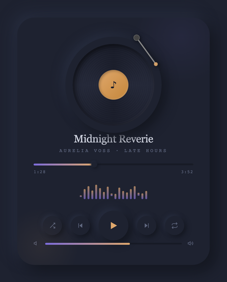 Vinyl Player — preview