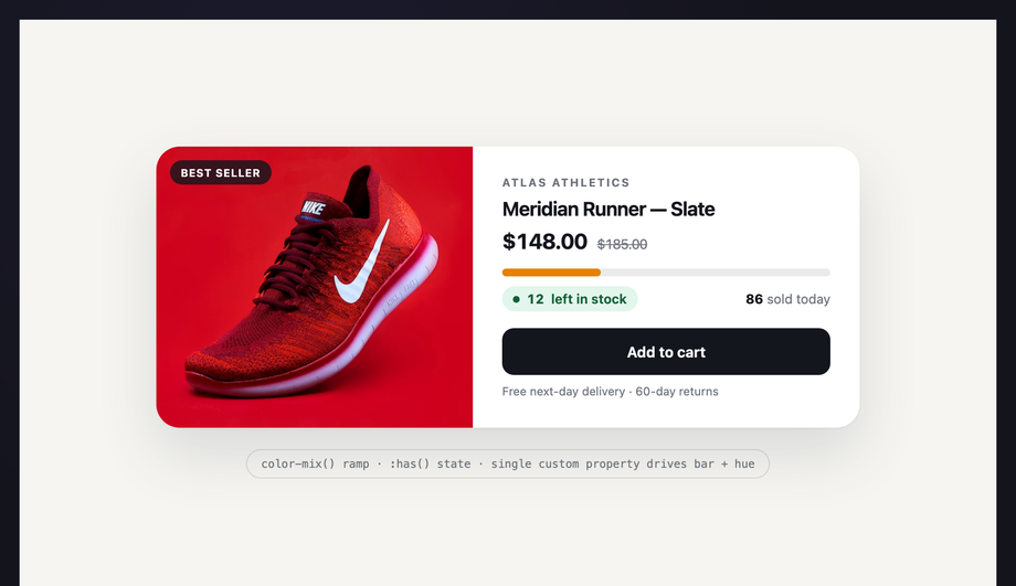 E-commerce Checkout Live Stock & Sales Counter — preview