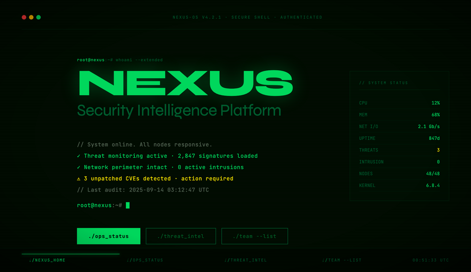 ASCII Matrix Rain — preview