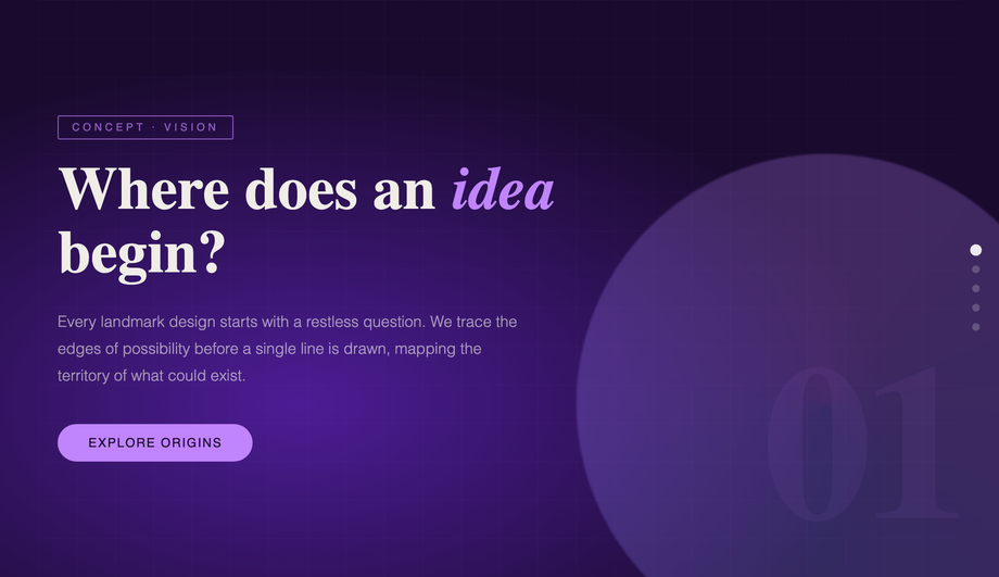 CSS Sticky Parallax Sections — preview