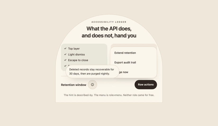 Accessible Tooltip with ARIA Roles — preview