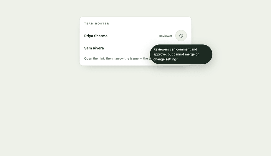 Tooltip Arrow Pointing to Anchor — preview