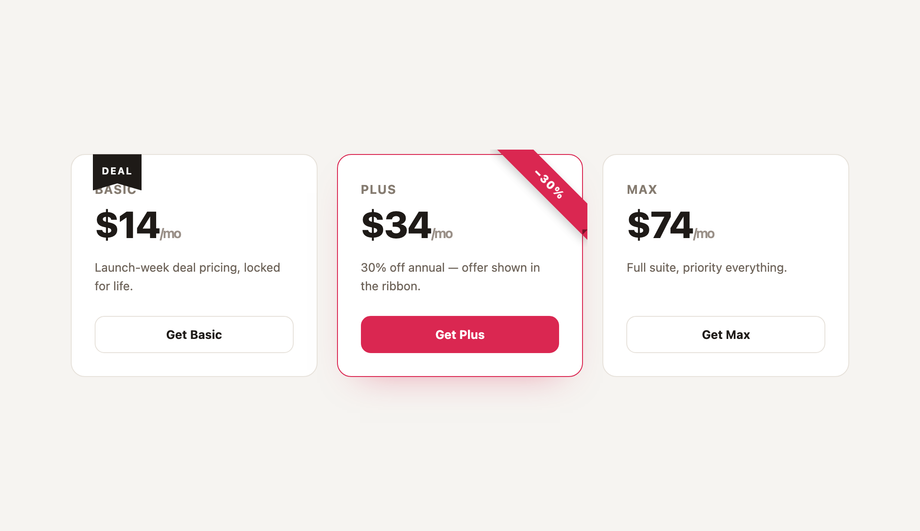 Ribbon & Banner Folds — preview