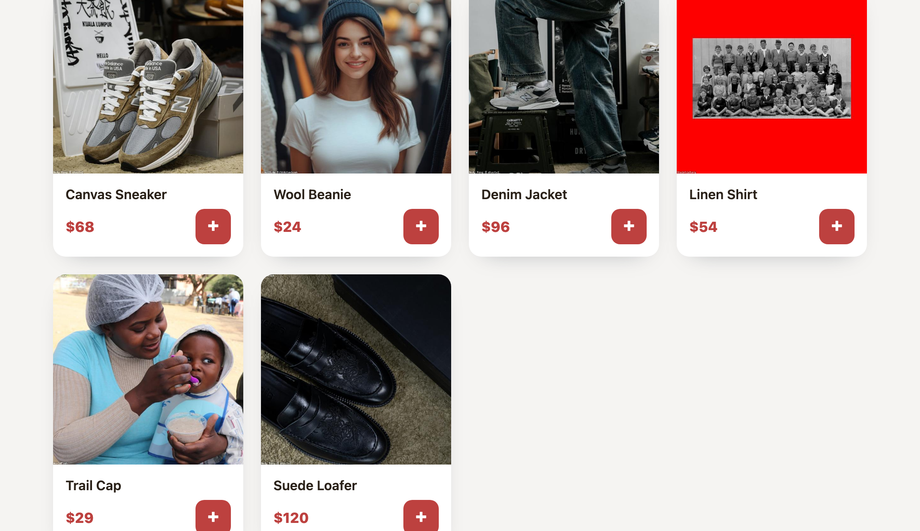 CSS-Grid Catalog Layout — preview