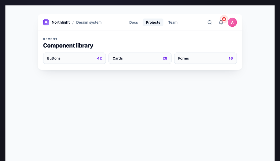 Notification Bell Badge Pulse — preview