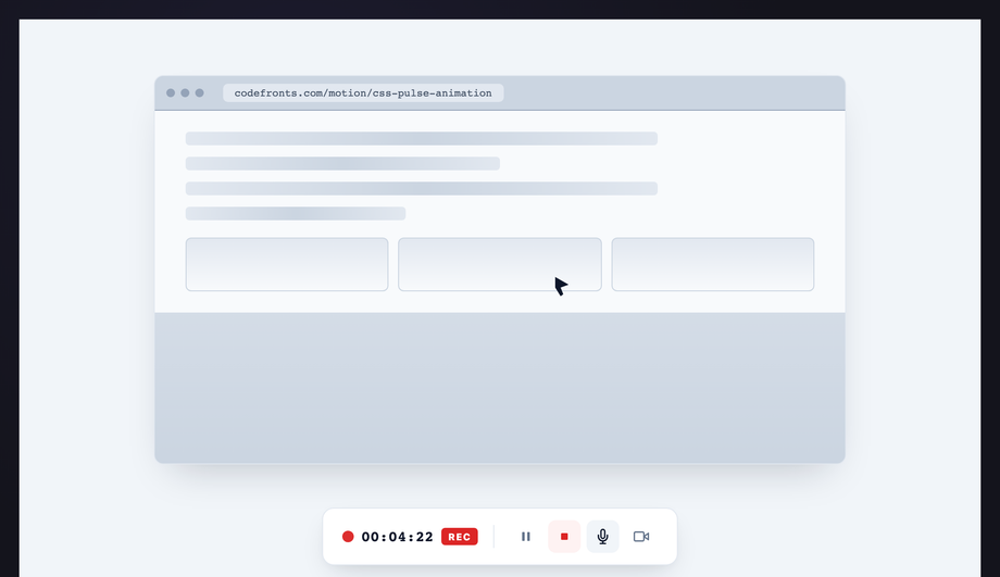 Recording Indicator — preview