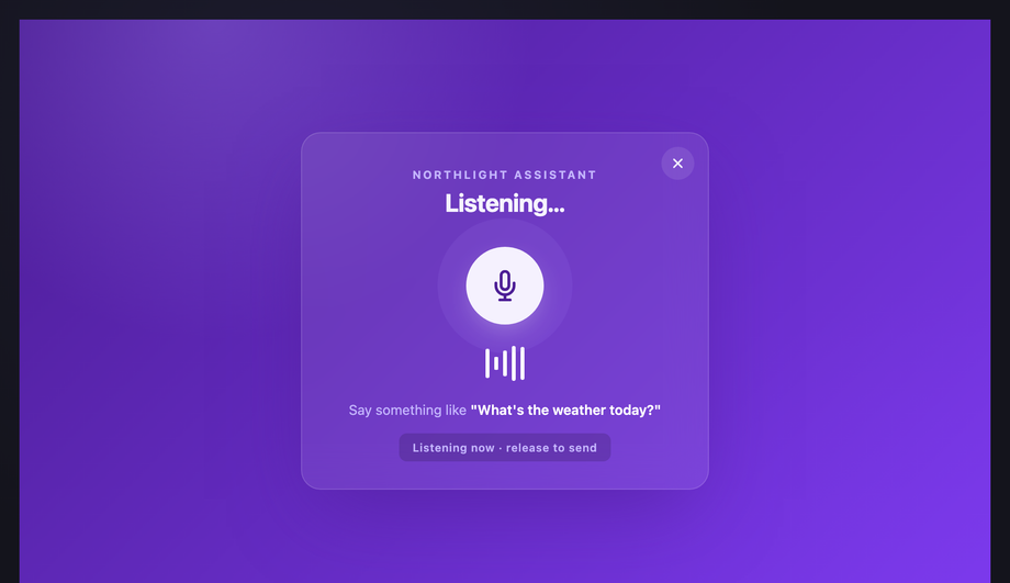 Voice Search Mic Pulse — preview