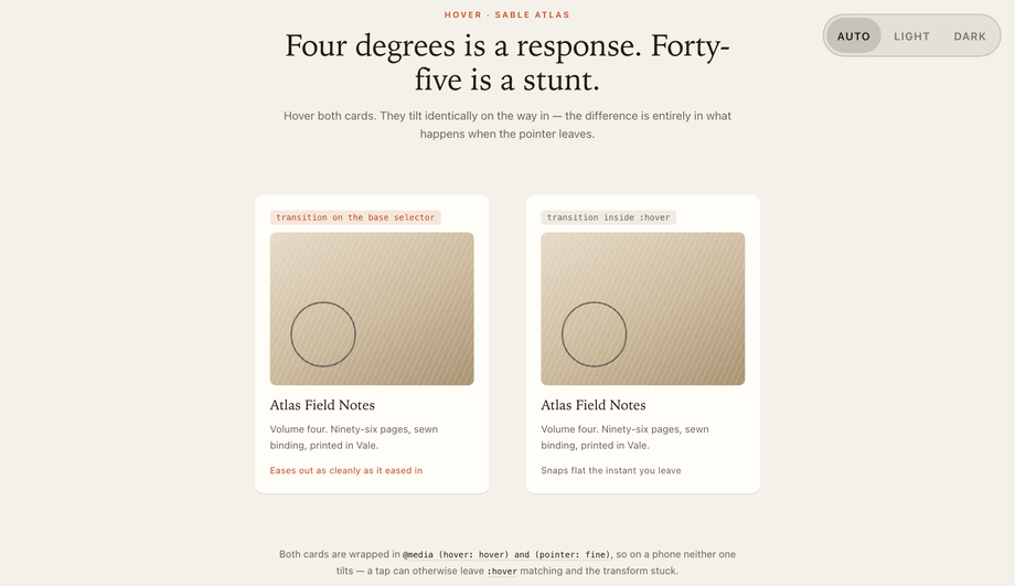Rotate Image and Card on Hover — preview