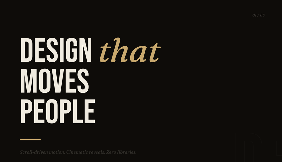 Kinetic Typography — preview