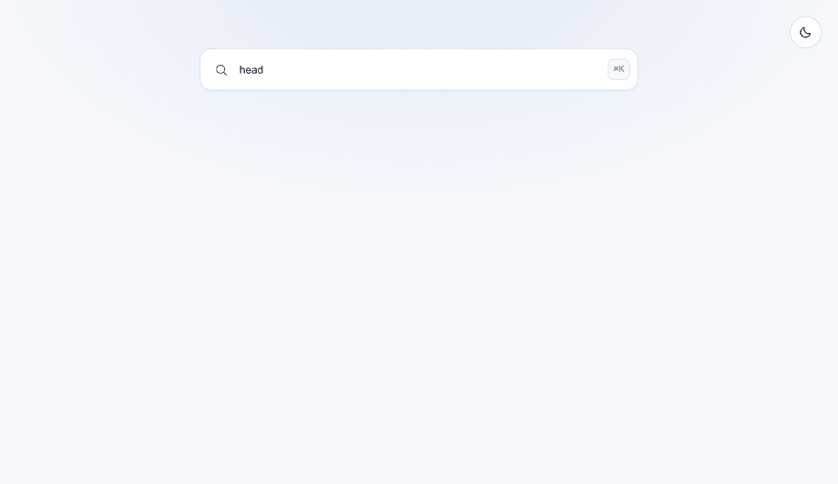 Algolia-Style Instant Search with Highlighted Results Dropdown — preview