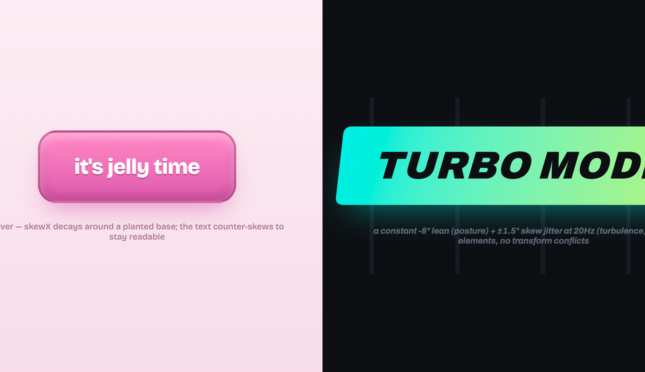 CSS Skew Shake Animation — preview