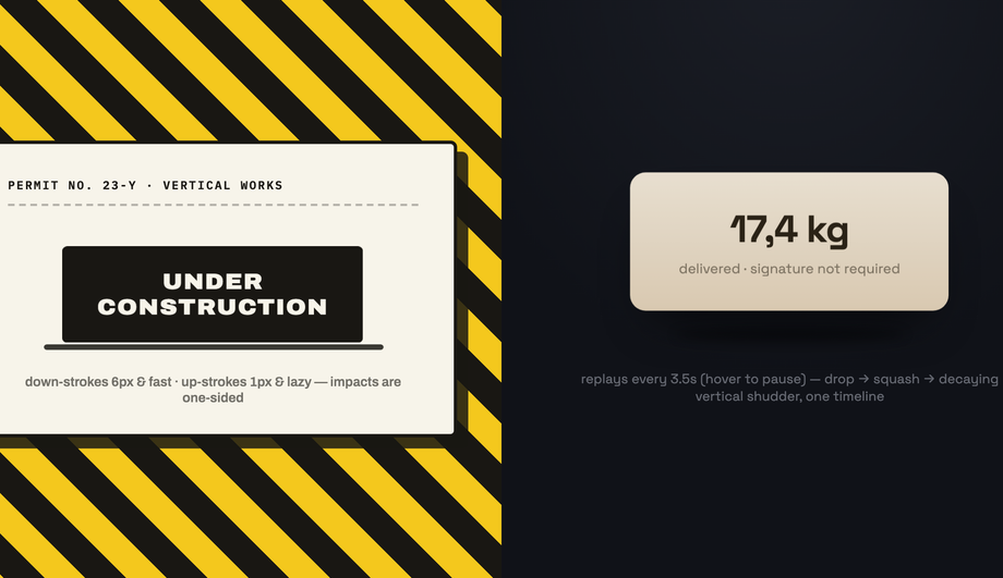 CSS Vertical Shake Animation — preview