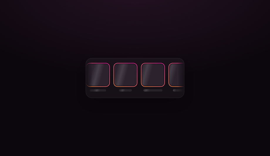 Mobile Feed (Horizontal Scroll) — preview