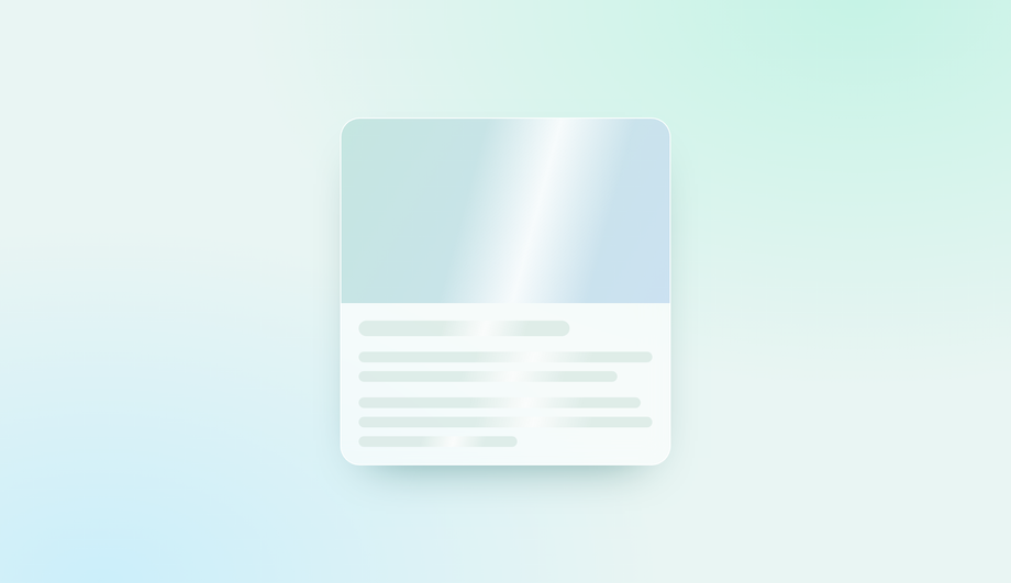 Simple Utility Card — preview