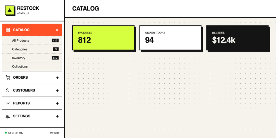 Pure CSS Accordion Sidebar for Admin Dashboards — preview