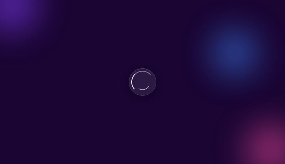 Glassmorphism Loader Spinner — preview