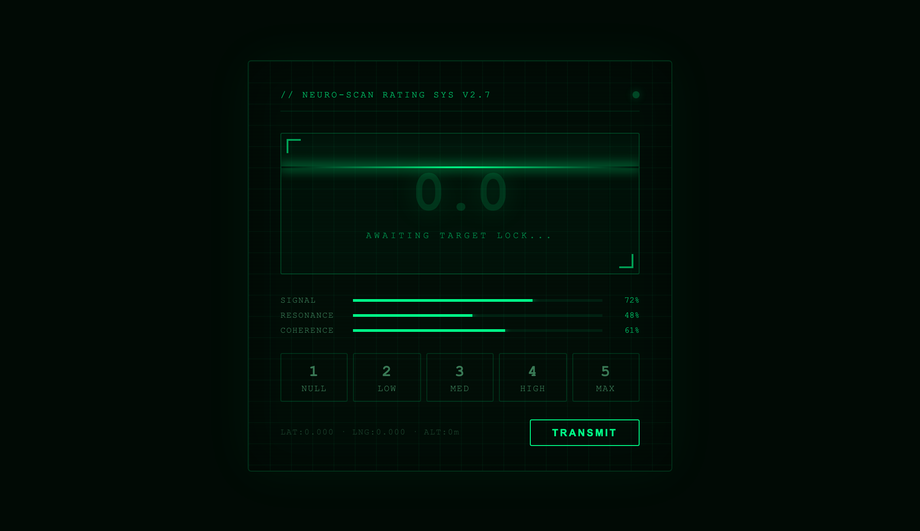 Holographic Scanner Rating — preview