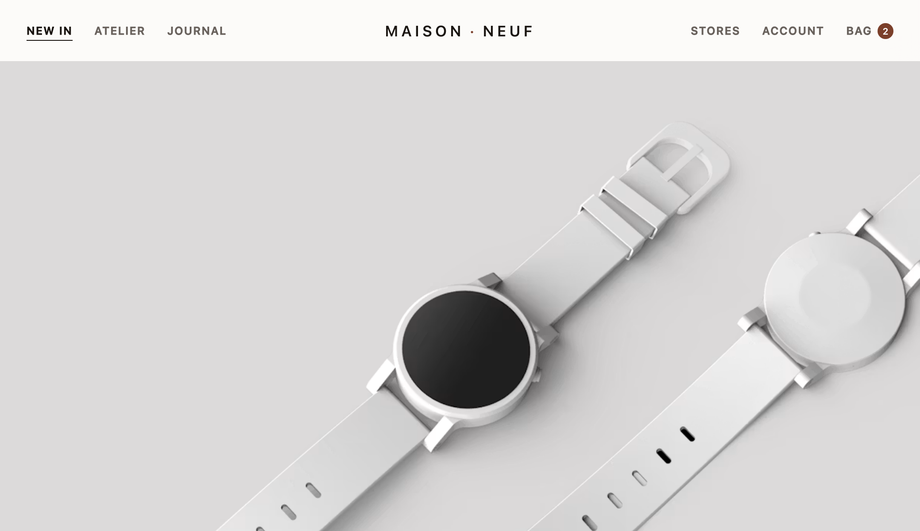 Split Sticky Navbar with Centered Brand Logo (Links Left + Right) — preview
