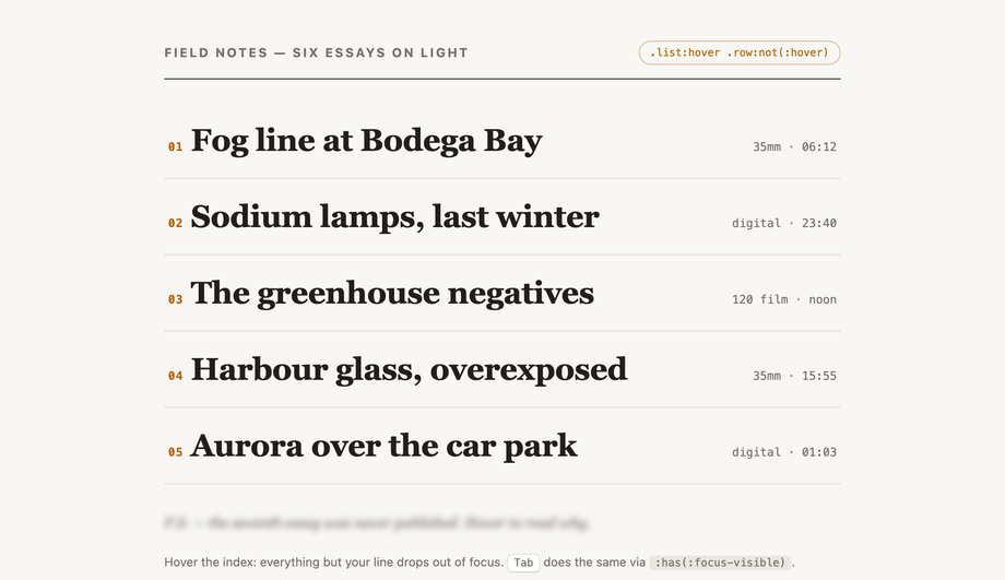 Blur to Focus Text Effect — preview