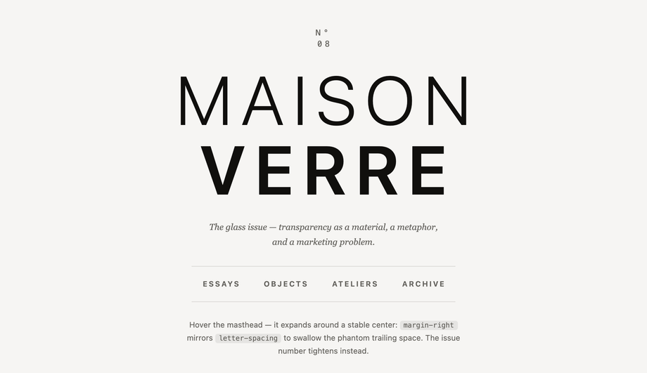 Letter Spacing Expansion (Tracking / Kerning) — preview