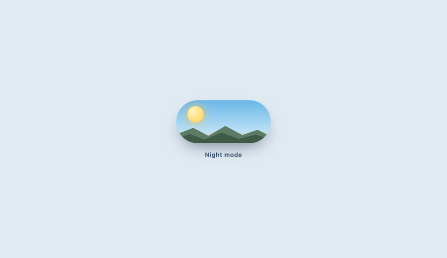 Day / Night Landscape Scene Switch — preview